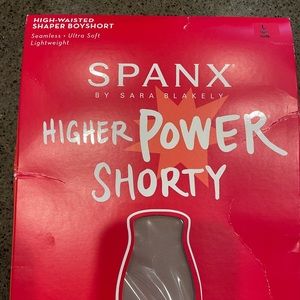 Spanx Higher Power Shorty Large NIB